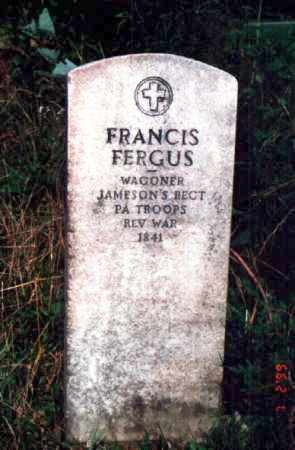 FERGUS, Francis - Born Tyrone, buried: USA, Tennessee, Tyrone
